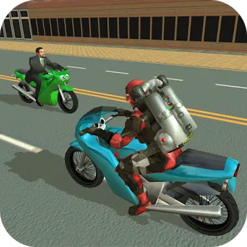 Jetpack Hero Miami Crime MOD APK icon