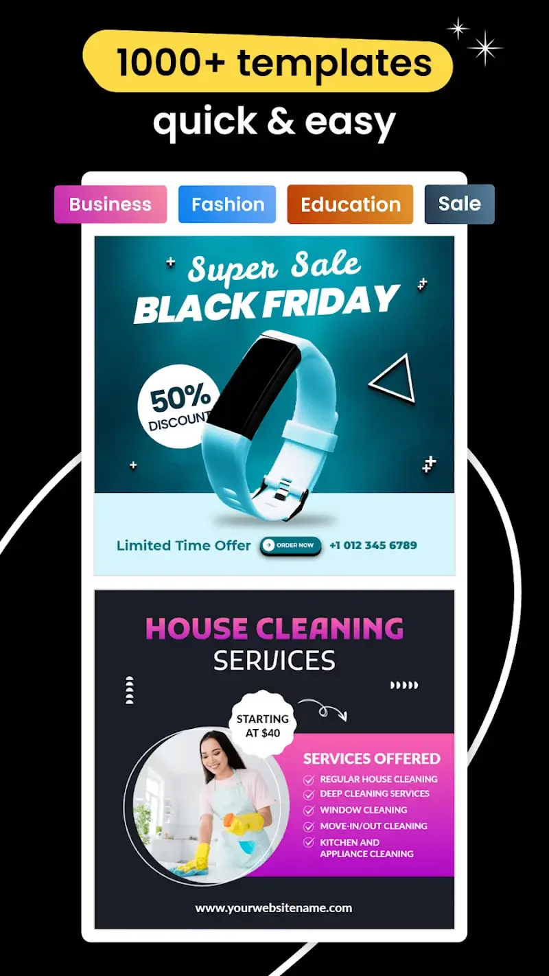 Ad Maker - screenshot 2