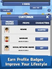 Social Network Tycoon - Idle Clicker & Tap Game - screenshot 4