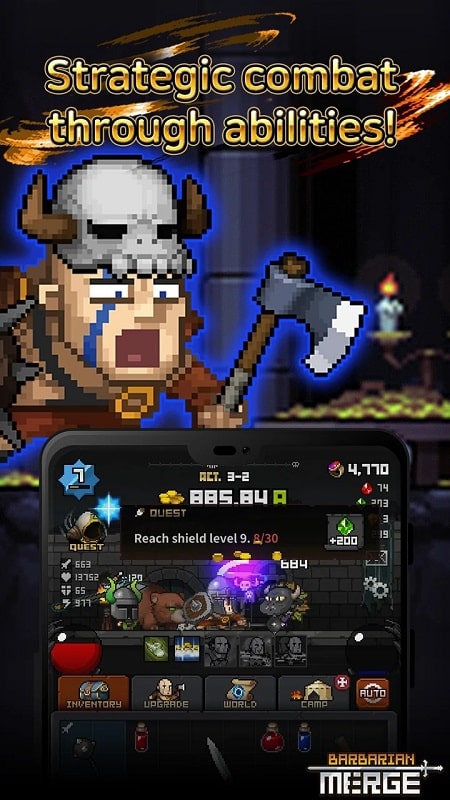 BarbarianMerge APK - screenshot 2