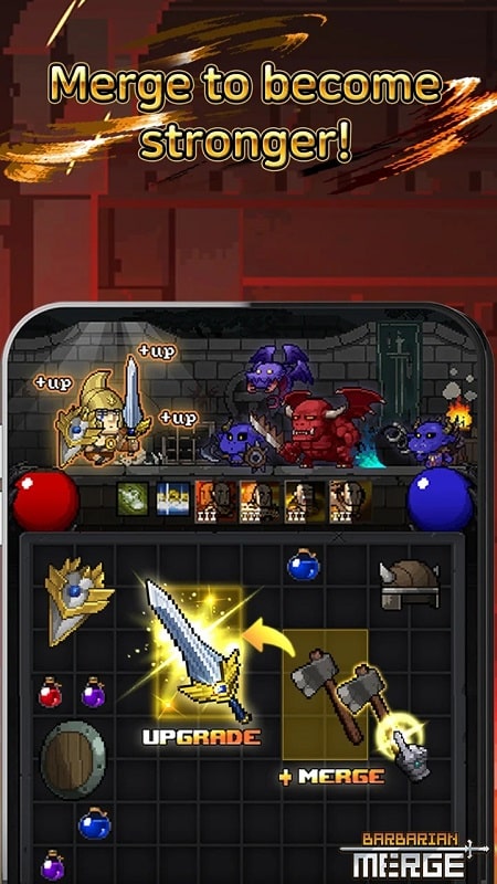 BarbarianMerge APK - screenshot 4