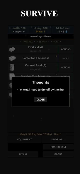 Fault Zone: Text RPG Survival - screenshot 18