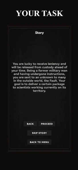 Fault Zone: Text RPG Survival - screenshot 2