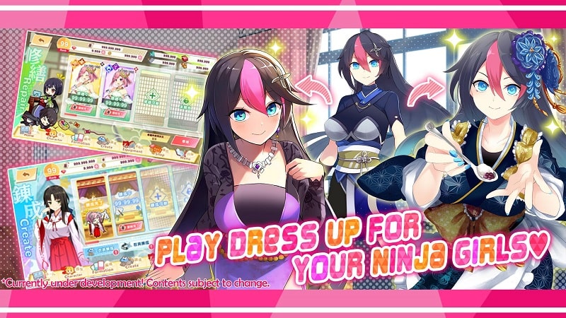Moe! Ninja Girls RPG APK - screenshot 2