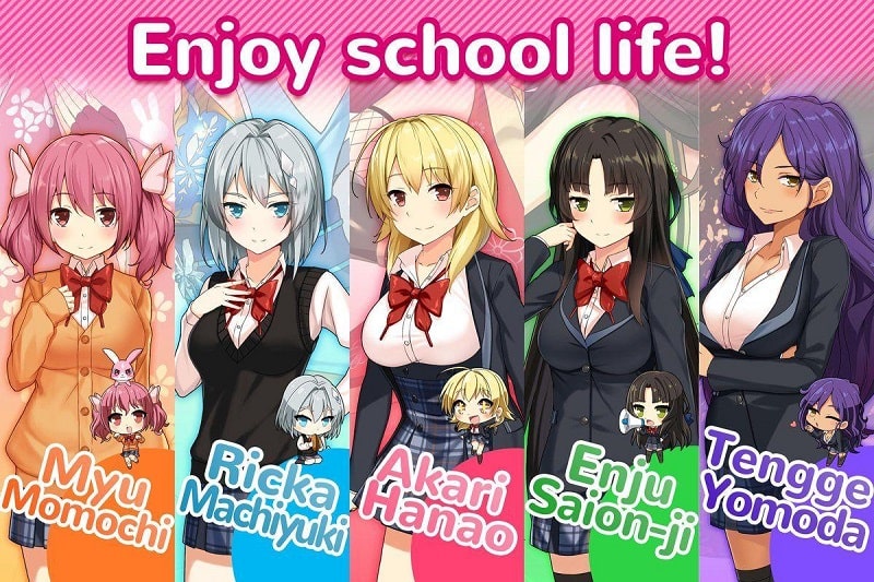 Moe! Ninja Girls RPG APK - screenshot 4