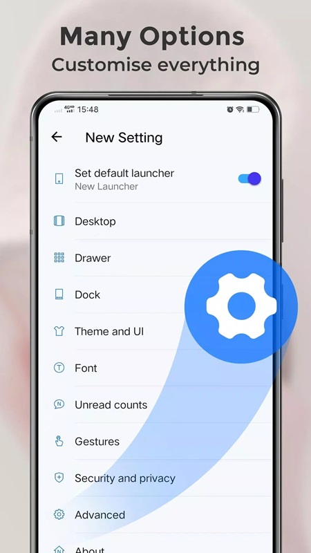 Newer Launcher 2025 launcher APK - screenshot 4
