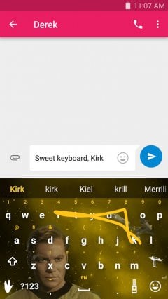 Swype Keyboard - screenshot 2