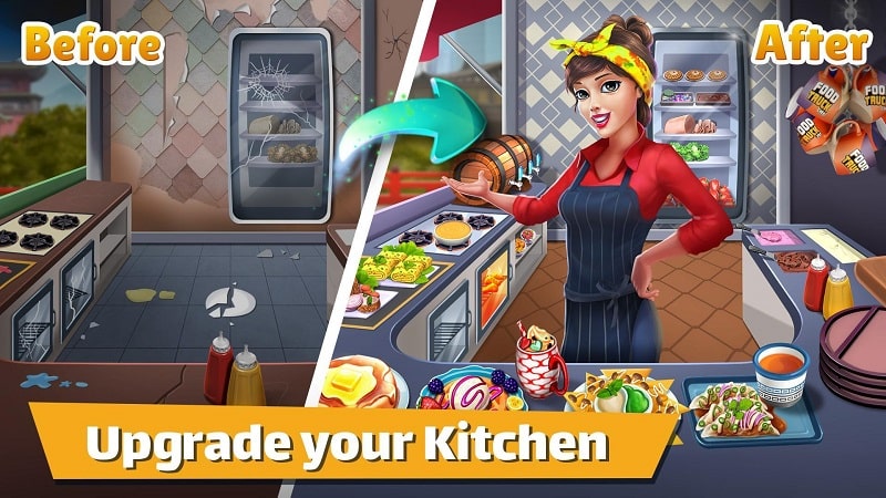 Food Truck Chef Cooking Game APK - screenshot 2
