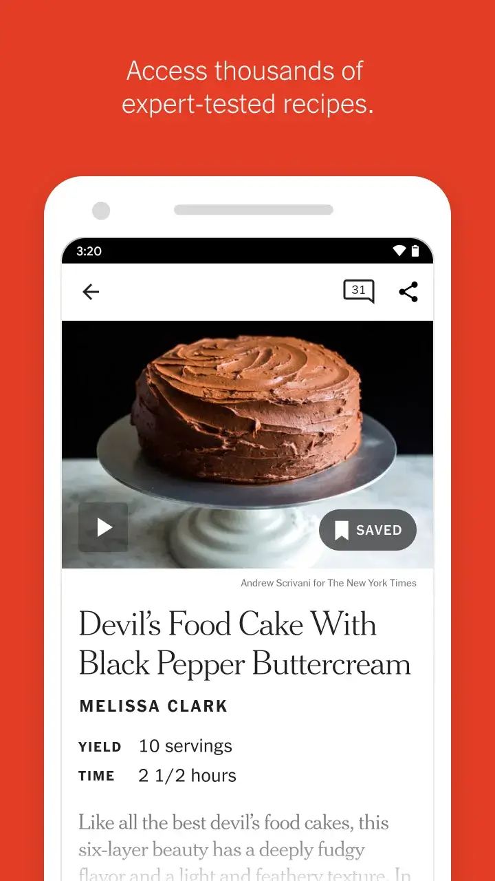 NYT Cooking - screenshot 3