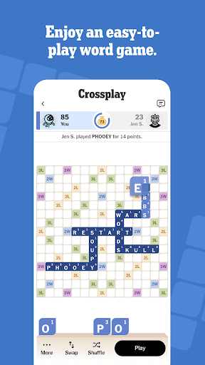 NYT Crossplay APK 2.4.1 (Full Game) for Android - screenshot 2