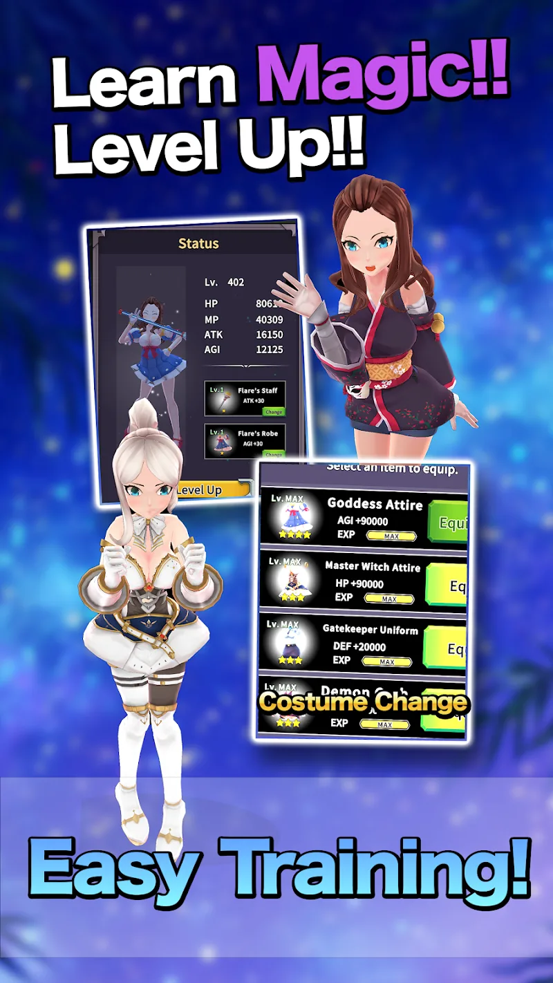 Witch Growth - screenshot 2