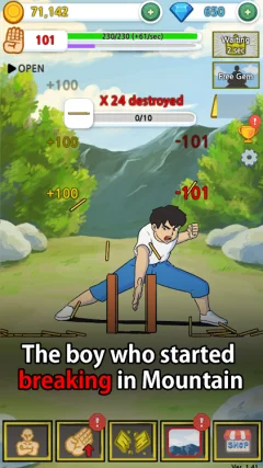 Tap Tap Breaking: Break Everything Clicker Game - screenshot 2