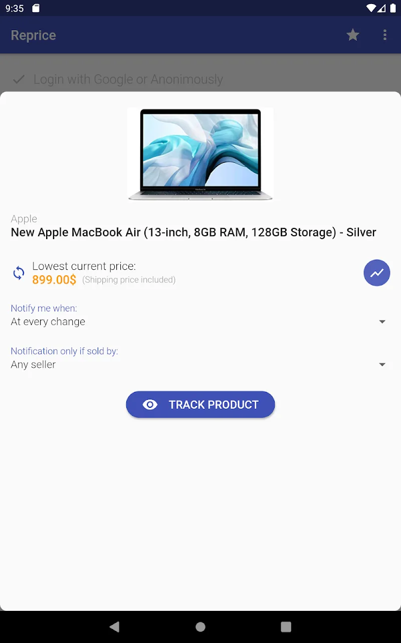 Price Tracker Reprice - screenshot 6