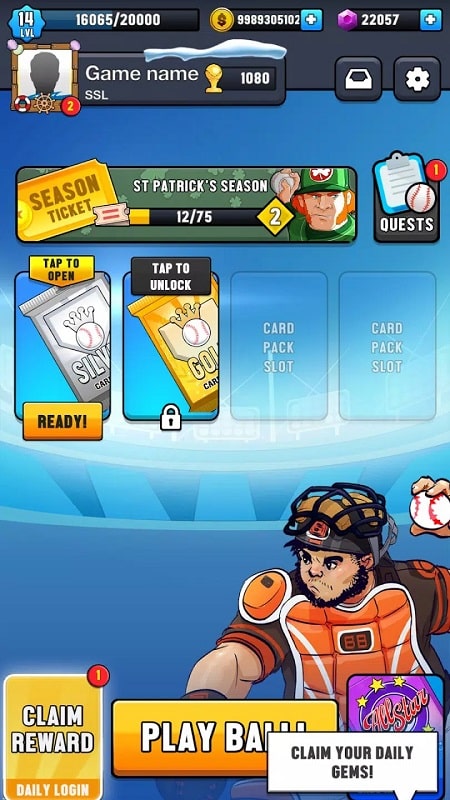 Super Hit Baseball APK - screenshot 1