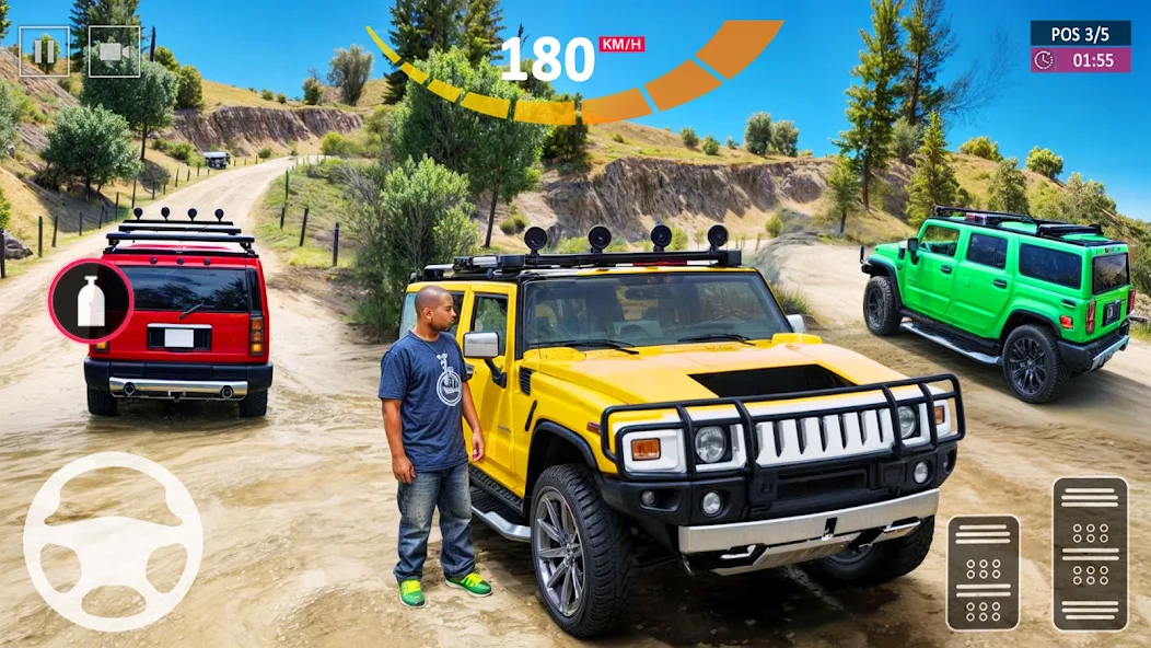 Jeep Simulator Game Hummer Car - screenshot 3