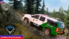 Offroad Police Car Driving Simulator Game - screenshot 3