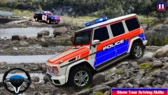 Offroad Police Car Driving Simulator Game - screenshot 4