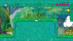 Jumping Slime 2D Platform Game - screenshot 2