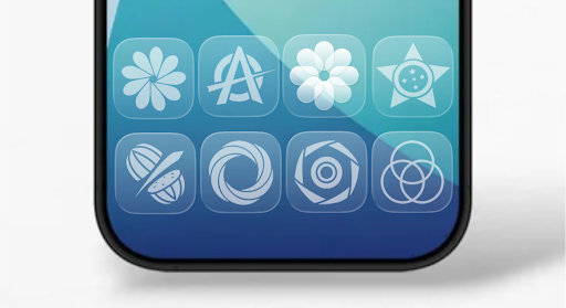 iOS Liquid Glass Icon Pack - screenshot 1