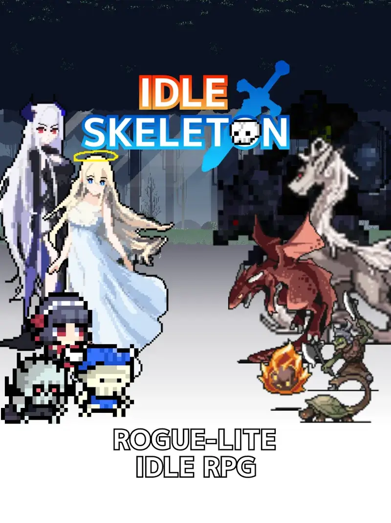 Idle Skeleton - Pixel RPG - screenshot 6