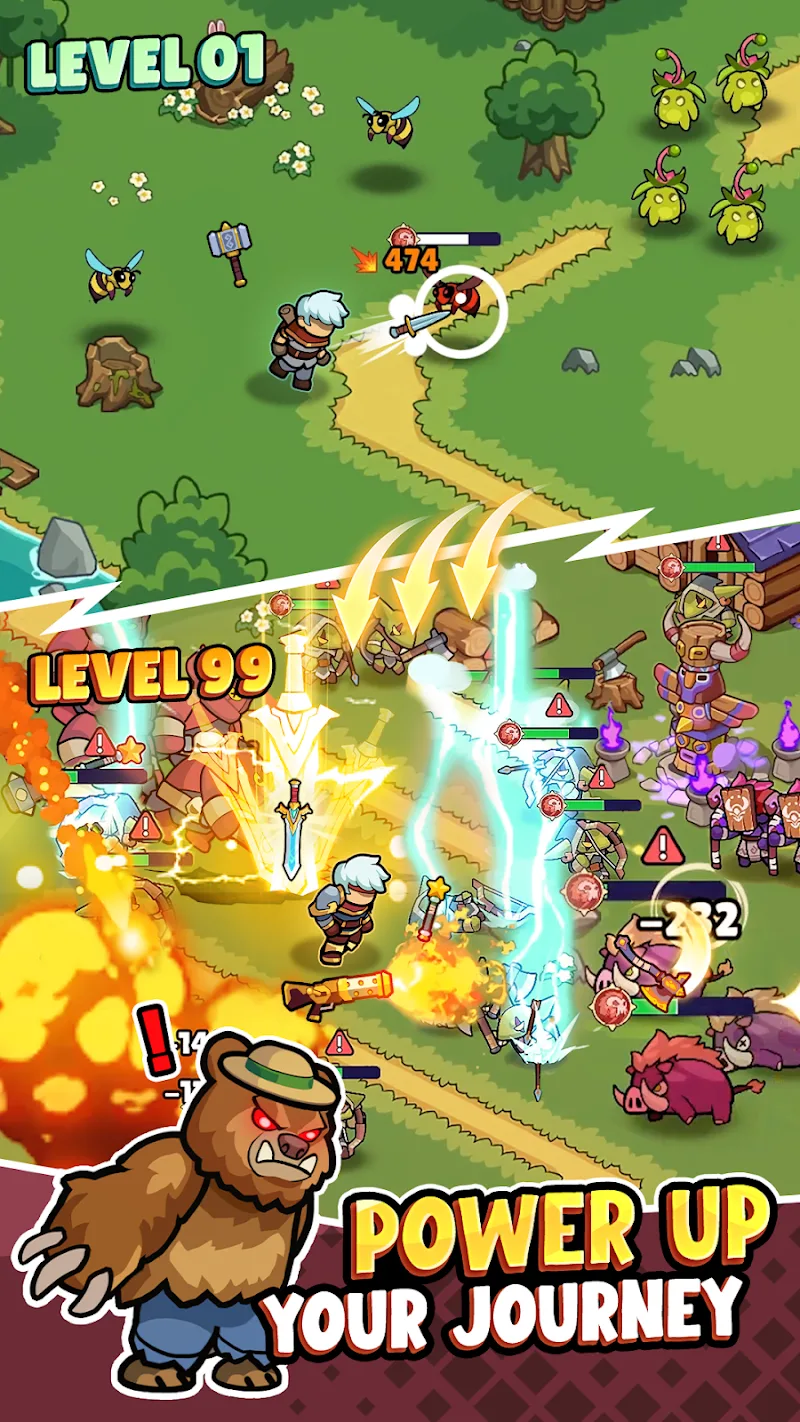 Backpack Legends Adventure RPG - screenshot 4