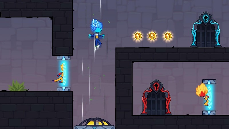 Stickman Red boy and Blue girl APK - screenshot 3