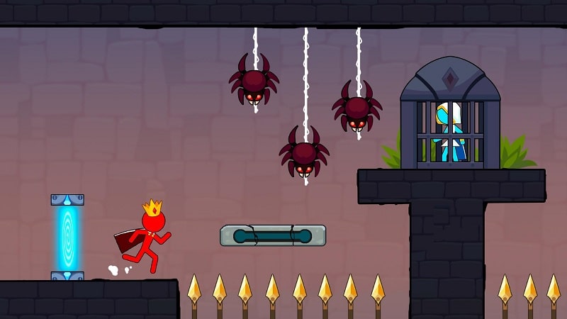 Stickman Red boy and Blue girl APK - screenshot 4