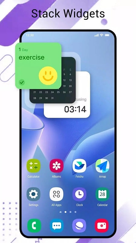 One S24 Launcher APK - screenshot 3
