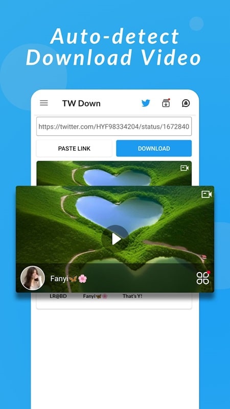 Download Twitter Videos APK - screenshot 1