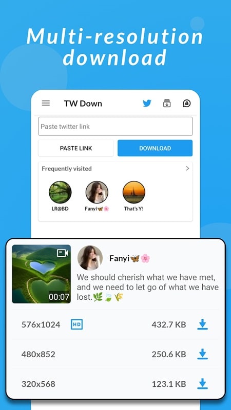 Download Twitter Videos APK - screenshot 3