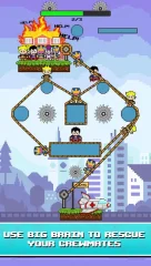 Rope Pixel Master - Rescue Hero Academy - screenshot 3
