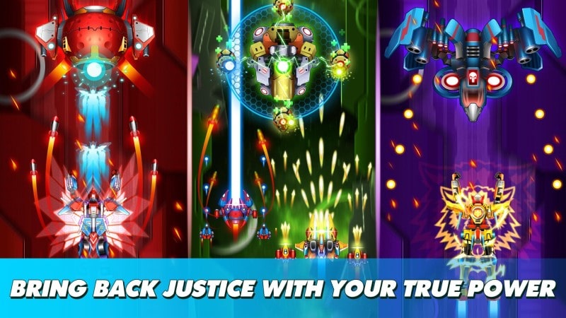 Thunder Fighter Superhero APK - screenshot 4