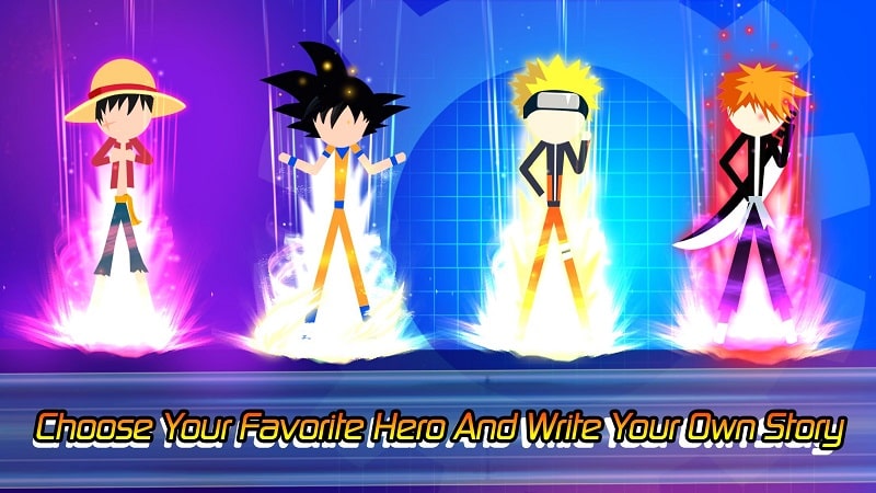 Super Stick Fight All-Star Hero APK - screenshot 3