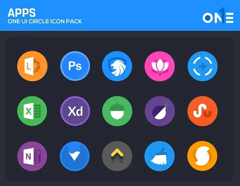 OneUI Circle Icon Pack - screenshot 3