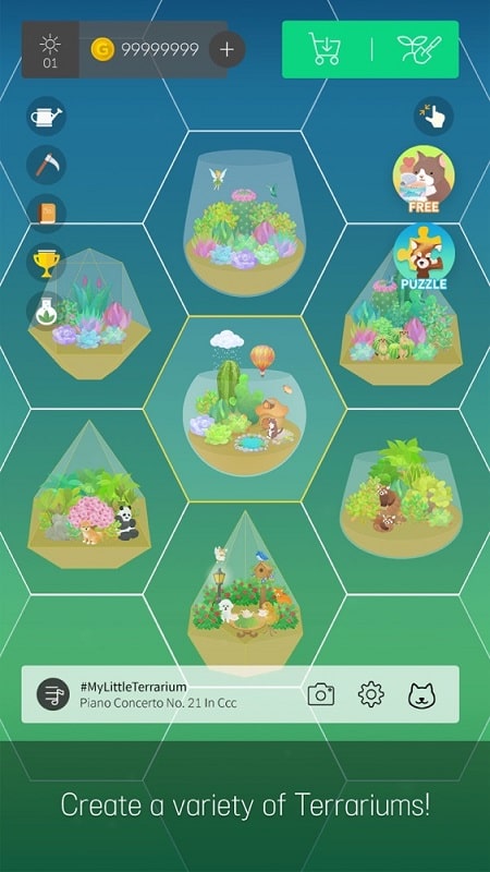 My Little Terrarium - Garden Idle - screenshot 1
