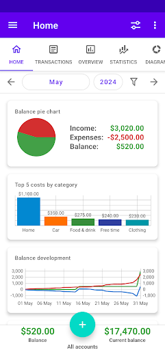 My Budget Book Pro - screenshot 1