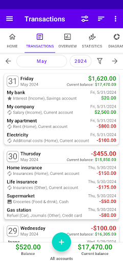 My Budget Book Pro - screenshot 2