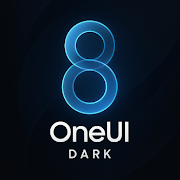 OneUI 8 Dark Icon Pack - app icon