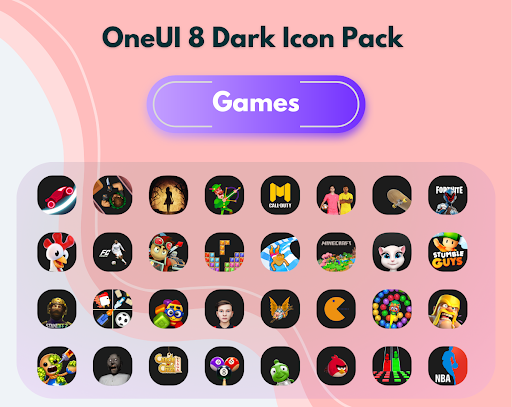 OneUI 8 Dark Icon Pack - screenshot 6