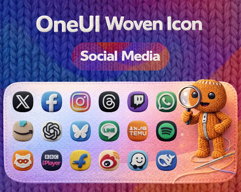 OneUI Woven Icon pack - screenshot 3