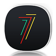 1UI7 DarkR Icon Pack MOD APK icon