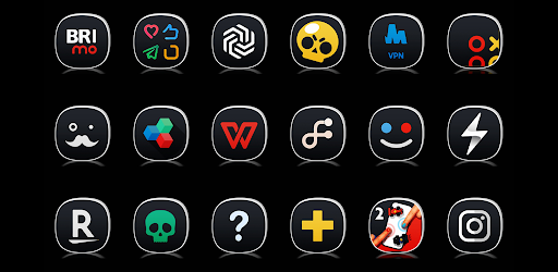 1UI7 DarkR Icon Pack - screenshot 1