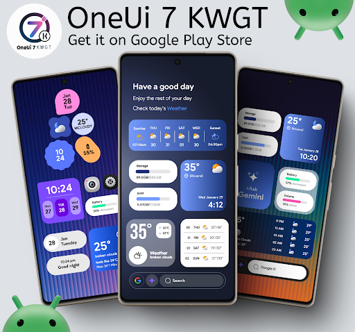 OneUi 7 KWGT - screenshot 1