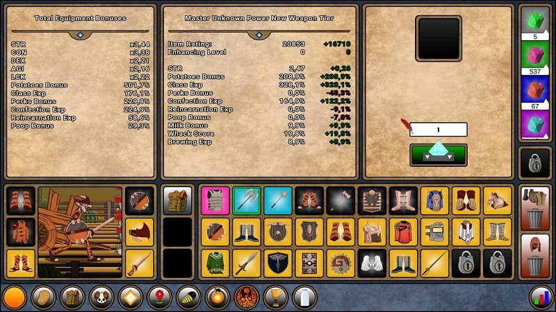 Farmer Against Potatoes Idle APK - screenshot 5