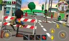 Stickman Battle Royale: Grand War - screenshot 1