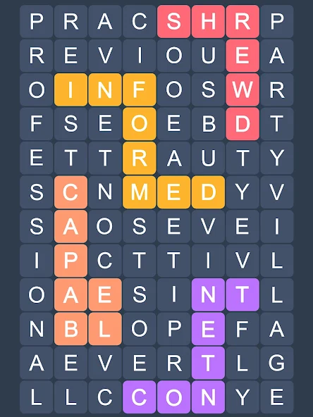 Word Search - Evolution Puzzle - screenshot 2