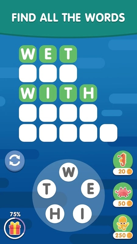 Word Search Sea APK - screenshot 2
