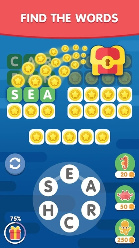 Word Search Sea APK - screenshot 3