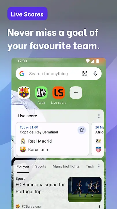 Opera browser with free VPN - screenshot 3