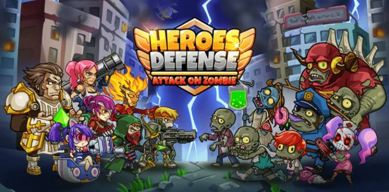 Heroes Defense Attack Zombie APK - app icon